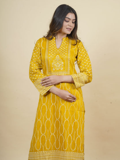 Zesty Cotton Kurta Set